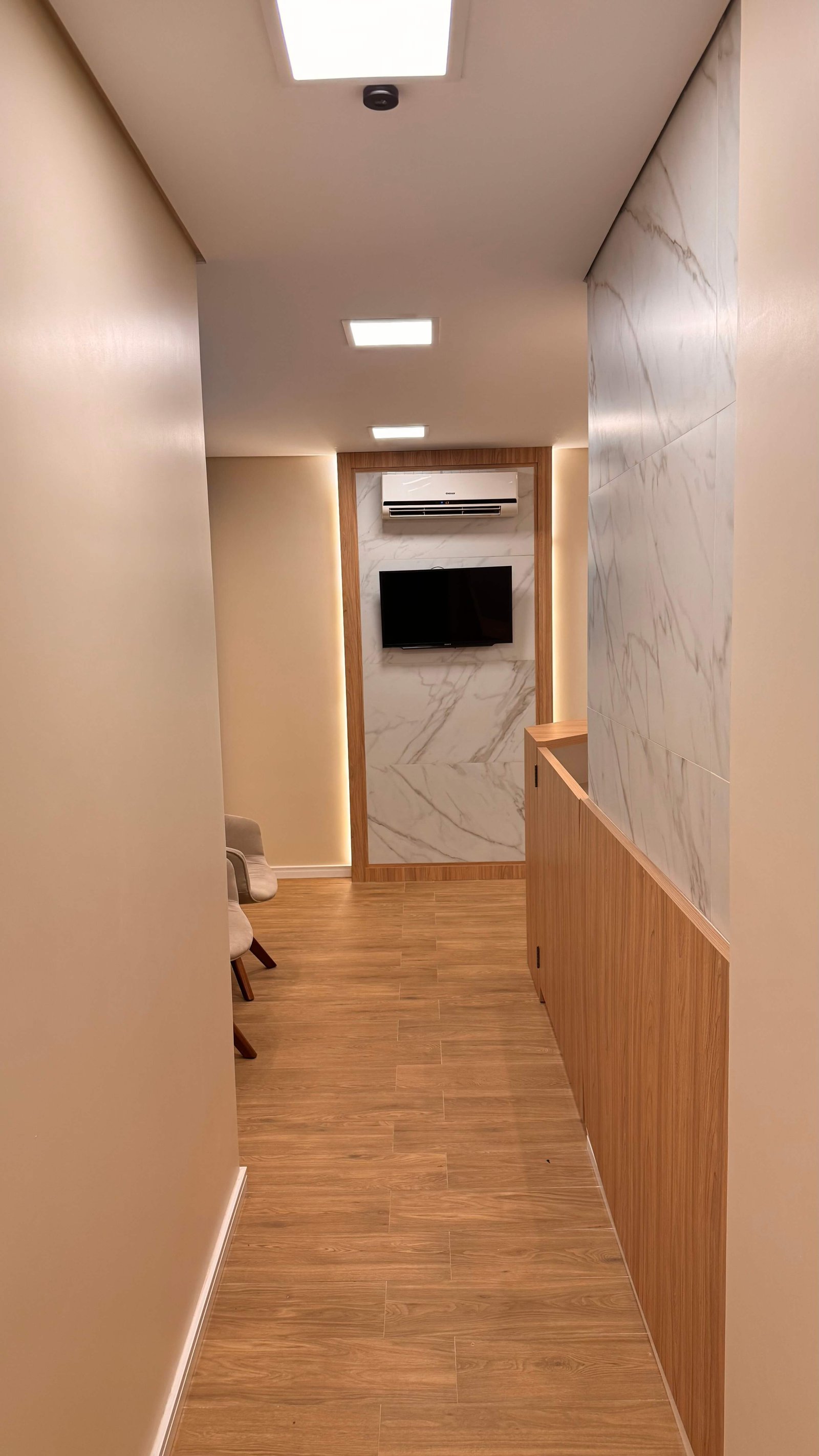 Acessibilidade na sala comercial em Taquara, RS