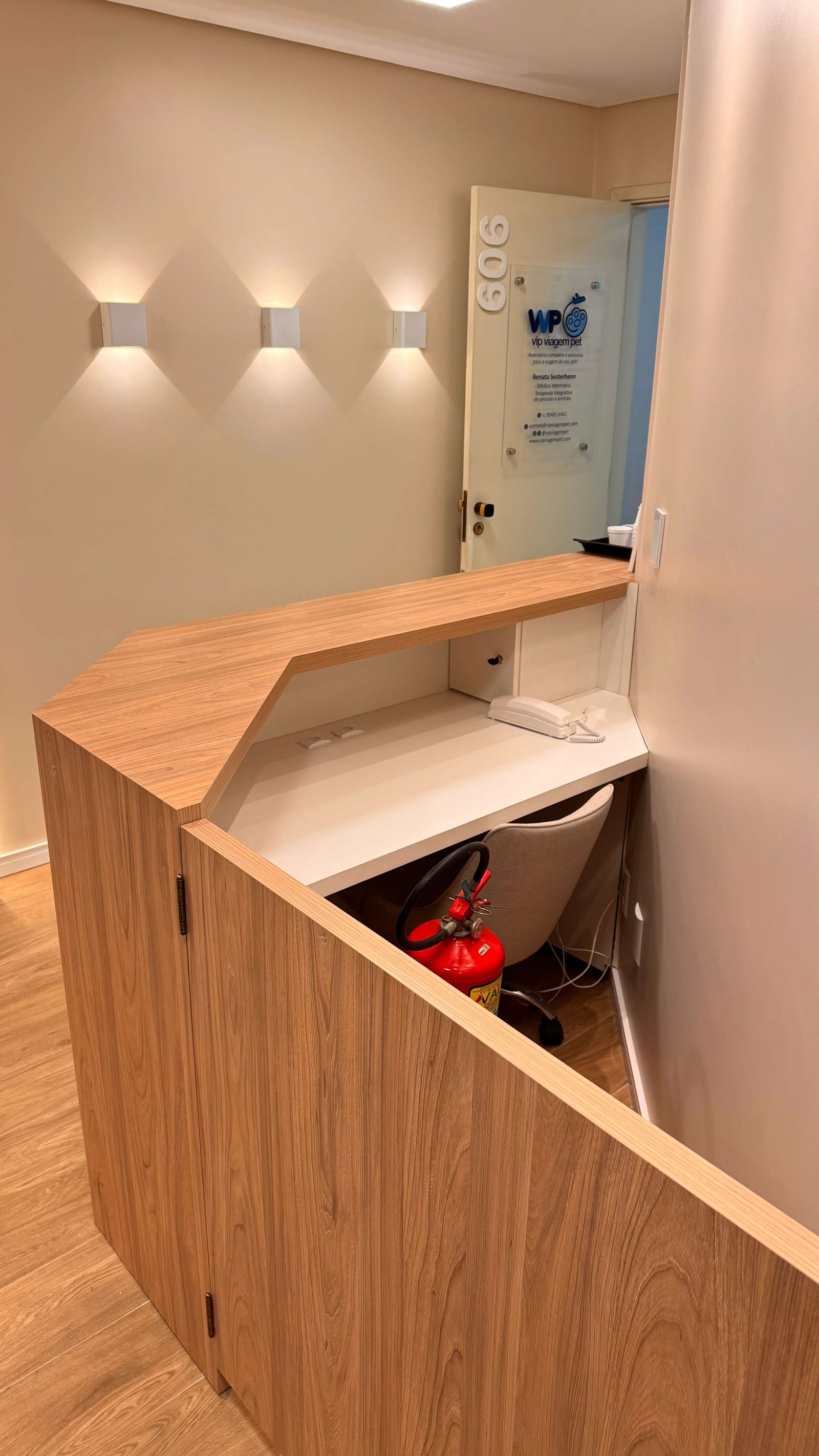 Foto da sala comercial em Taquara, RS